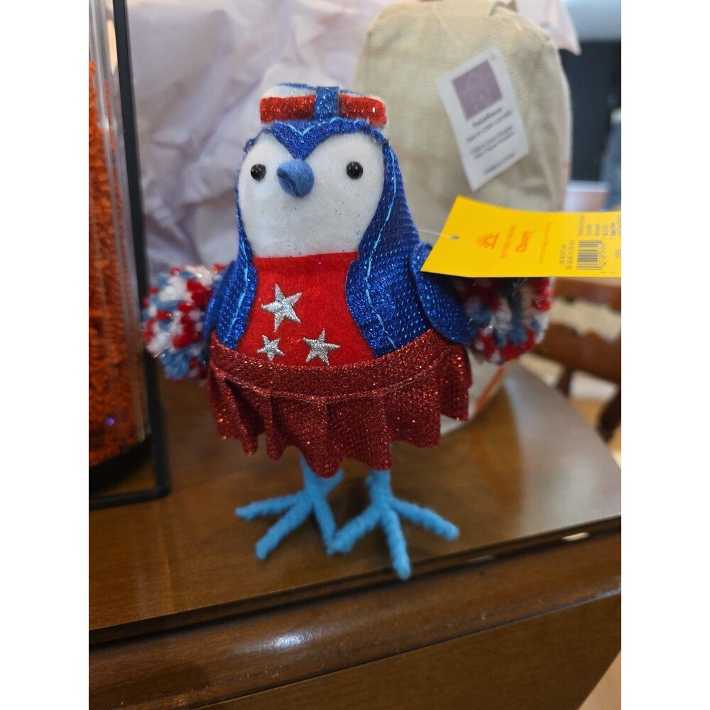 Target Spritz Bird, Summer 4th of July 2025 ‘CHEERY’’ Fabric Bird New With Tags!